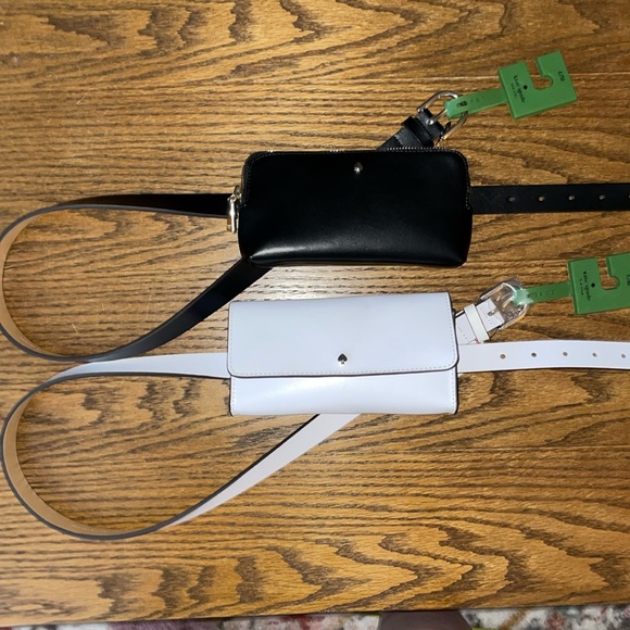 Kate Spade Belt Bag Set of Two, Black & White, NWT - Picture 3 of 15
